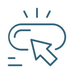 Icon of a computer mouse click