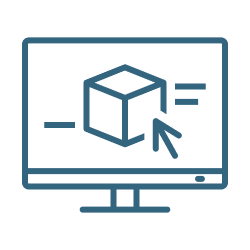 Icon of a computer screen